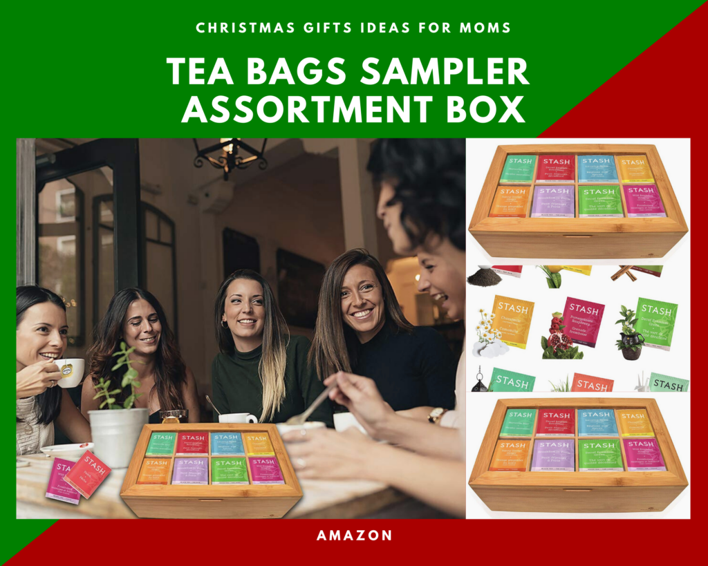 Stash Tea Bags Gifts Box. Insanely cool christmas gift your mom will love